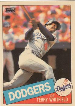 1985 Topps - Collector's Edition (Tiffany) #31 Terry Whitfield Front