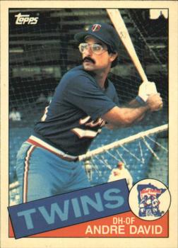 1985 Topps - Collector's Edition (Tiffany) #43 Andre David Front