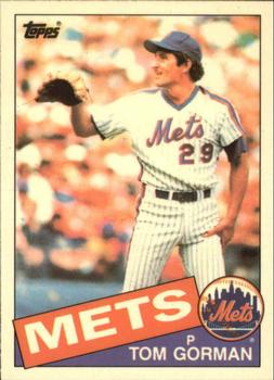 1985 Topps - Collector's Edition (Tiffany) #53 Tom Gorman Front