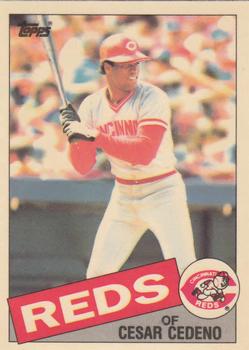 1985 Topps - Collector's Edition (Tiffany) #54 Cesar Cedeno Front