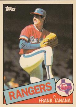 1985 Topps - Collector's Edition (Tiffany) #55 Frank Tanana Front