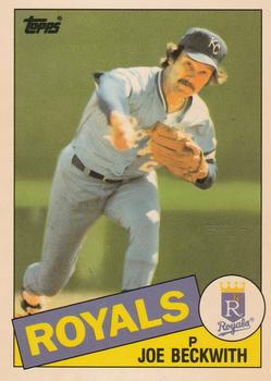 1985 Topps - Collector's Edition (Tiffany) #77 Joe Beckwith Front