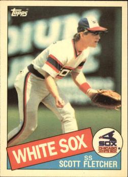 1985 Topps - Collector's Edition (Tiffany) #78 Scott Fletcher Front
