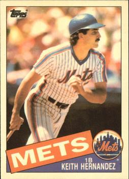 1985 Topps - Collector's Edition (Tiffany) #80 Keith Hernandez Front