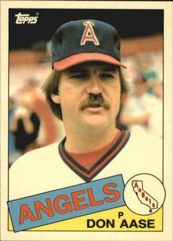 1985 Topps - Collector's Edition (Tiffany) #86 Don Aase Front