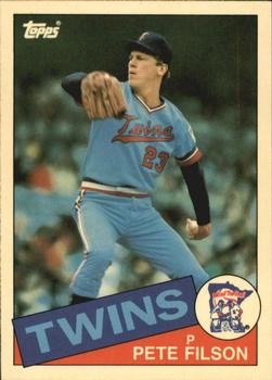 1985 Topps - Collector's Edition (Tiffany) #97 Pete Filson Front