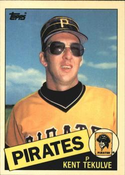 1985 Topps - Collector's Edition (Tiffany) #125 Kent Tekulve Front