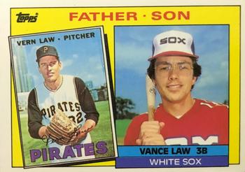 1985 Topps - Collector's Edition (Tiffany) #137 Vance Law / Vern Law Front