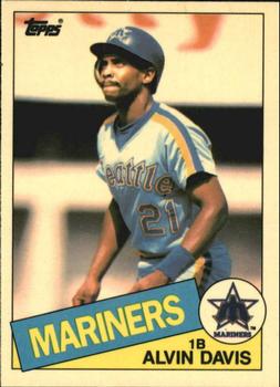 1985 Topps - Collector's Edition (Tiffany) #145 Alvin Davis Front