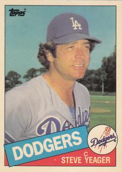 1985 Topps - Collector's Edition (Tiffany) #148 Steve Yeager Front