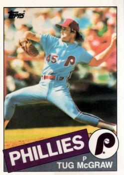 1985 Topps - Collector's Edition (Tiffany) #157 Tug McGraw Front