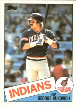 1985 Topps - Collector's Edition (Tiffany) #212 George Vukovich Front