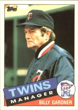 1985 Topps - Collector's Edition (Tiffany) #213 Billy Gardner Front