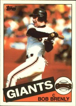 1985 Topps - Collector's Edition (Tiffany) #215 Bob Brenly Front