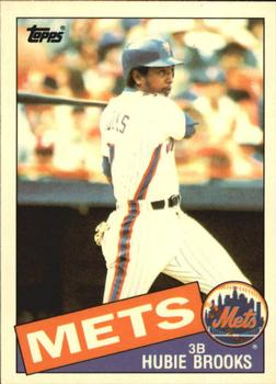 1985 Topps - Collector's Edition (Tiffany) #222 Hubie Brooks Front