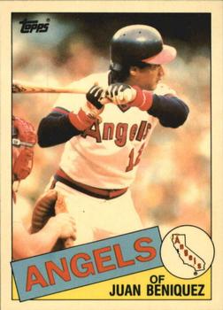 1985 Topps - Collector's Edition (Tiffany) #226 Juan Beniquez Front