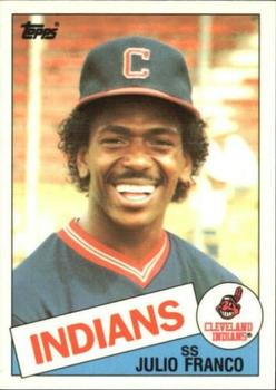 1985 Topps - Collector's Edition (Tiffany) #237 Julio Franco Front