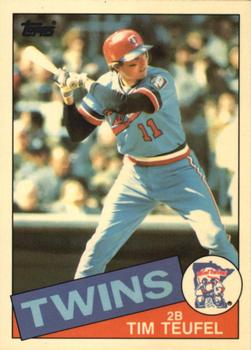 1985 Topps - Collector's Edition (Tiffany) #239 Tim Teufel Front