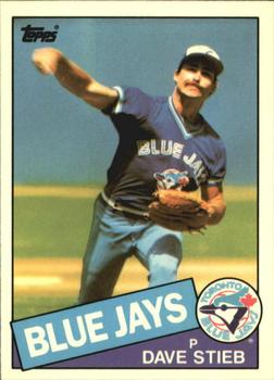 1985 Topps - Collector's Edition (Tiffany) #240 Dave Stieb Front