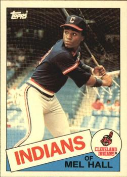 1985 Topps - Collector's Edition (Tiffany) #263 Mel Hall Front