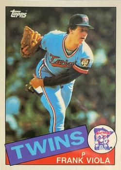 1985 Topps - Collector's Edition (Tiffany) #266 Frank Viola Front