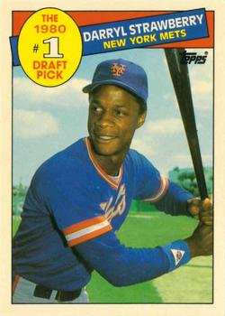 1985 Topps - Collector's Edition (Tiffany) #278 Darryl Strawberry Front