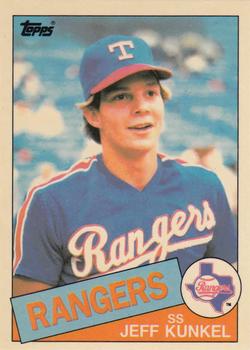 1985 Topps - Collector's Edition (Tiffany) #288 Jeff Kunkel Front