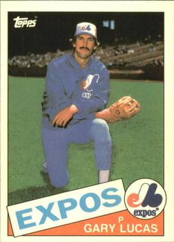 1985 Topps - Collector's Edition (Tiffany) #297 Gary Lucas Front