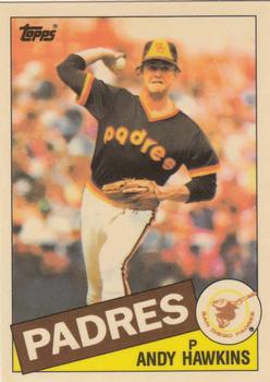 1985 Topps - Collector's Edition (Tiffany) #299 Andy Hawkins Front