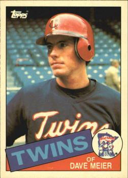 1985 Topps - Collector's Edition (Tiffany) #356 Dave Meier Front