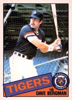 1985 Topps - Collector's Edition (Tiffany) #368 Dave Bergman Front