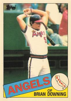 1985 Topps - Collector's Edition (Tiffany) #374 Brian Downing Front