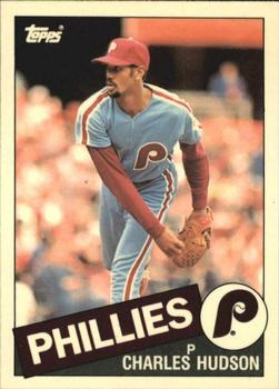 1985 Topps - Collector's Edition (Tiffany) #379 Charles Hudson Front