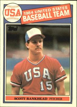 1985 Topps - Collector's Edition (Tiffany) #393 Scott Bankhead Front