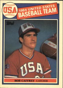 1985 Topps - Collector's Edition (Tiffany) #394 Bob Caffrey Front