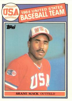 1985 Topps - Collector's Edition (Tiffany) #398 Shane Mack Front