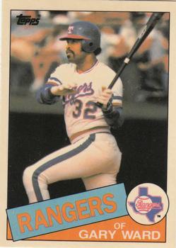 1985 Topps - Collector's Edition (Tiffany) #414 Gary Ward Front