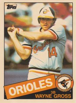 1985 Topps - Collector's Edition (Tiffany) #416 Wayne Gross Front