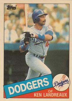 1985 Topps - Collector's Edition (Tiffany) #418 Ken Landreaux Front