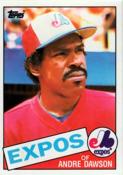1985 Topps - Collector's Edition (Tiffany) #420 Andre Dawson Front