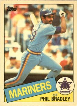 1985 Topps - Collector's Edition (Tiffany) #449 Phil Bradley Front