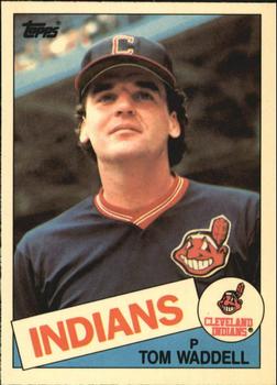 1985 Topps - Collector's Edition (Tiffany) #453 Tom Waddell Front