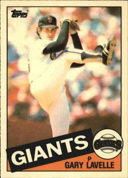 1985 Topps - Collector's Edition (Tiffany) #462 Gary Lavelle Front