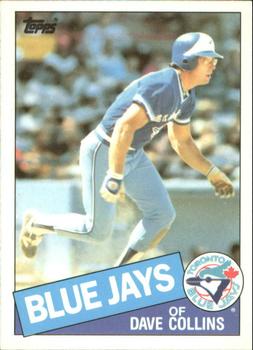 1985 Topps - Collector's Edition (Tiffany) #463 Dave Collins Front