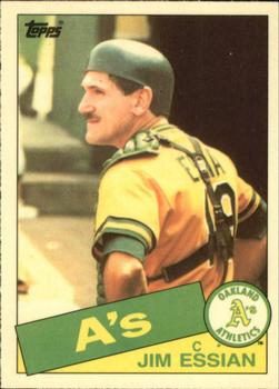 1985 Topps - Collector's Edition (Tiffany) #472 Jim Essian Front