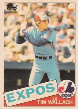 1985 Topps - Collector's Edition (Tiffany) #473 Tim Wallach Front