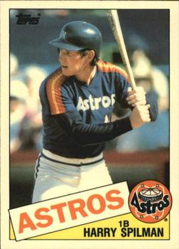 1985 Topps - Collector's Edition (Tiffany) #482 Harry Spilman Front