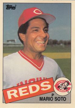 1985 Topps - Collector's Edition (Tiffany) #495 Mario Soto Front