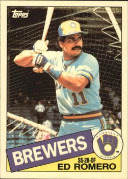 1985 Topps - Collector's Edition (Tiffany) #498 Ed Romero Front