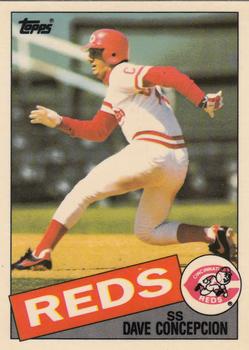 1985 Topps - Collector's Edition (Tiffany) #515 Dave Concepcion Front